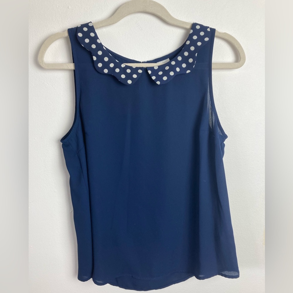 Lauren Conrad X Disney Navy Blouse